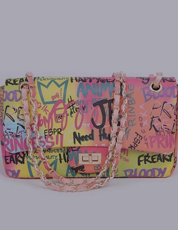 Iconic Graffiti Handbag