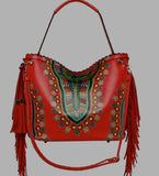 Dashiki Print Handbag